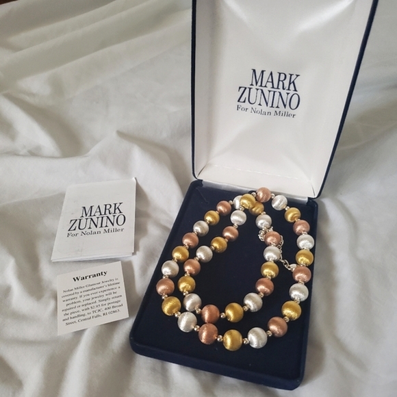 Mark Zunino for Nolan Miller Sparkle Bead Necklace - Picture 3 of 4